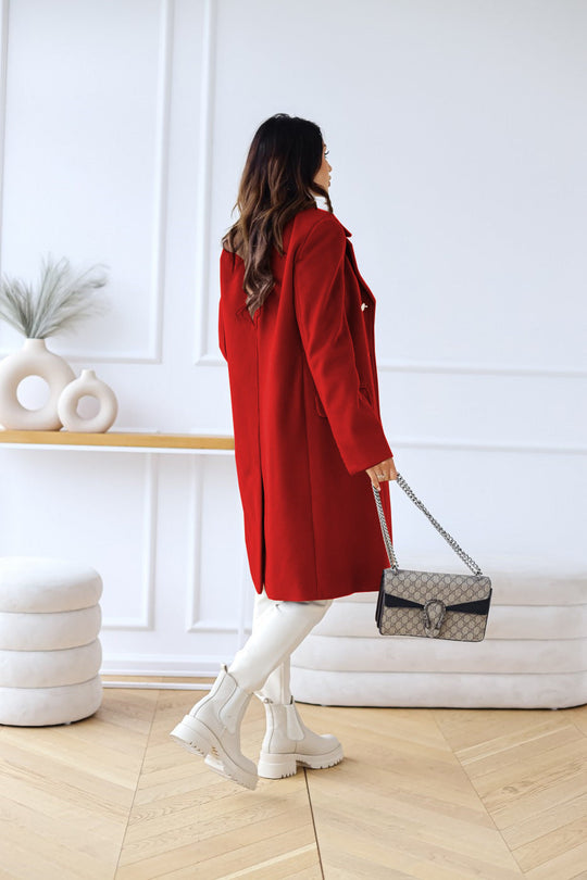 ILONA - Double Breasted Wool Coat