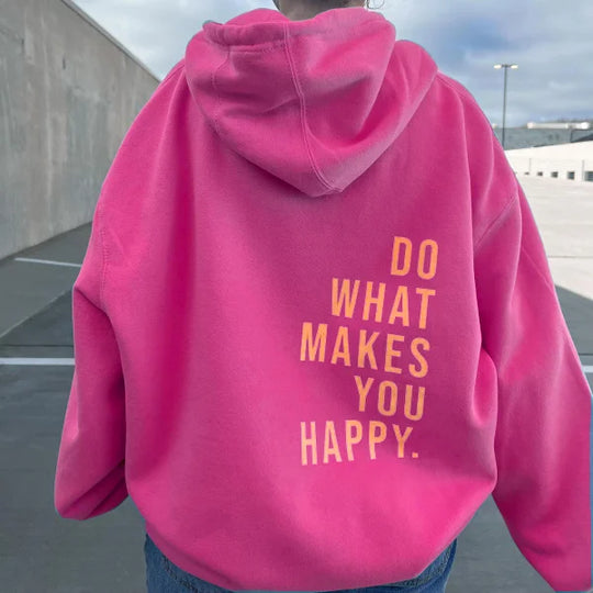 Jasmin - Stylish hoodie with lettering