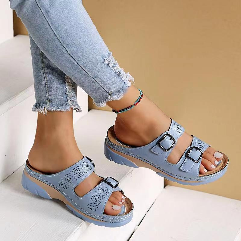 Sara - Orthopedic Leather Sandals