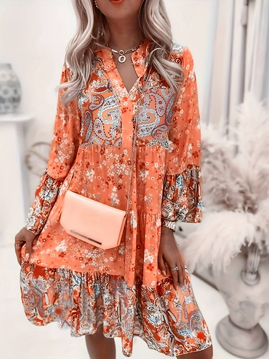 Amelia™ - Floral Print Dress