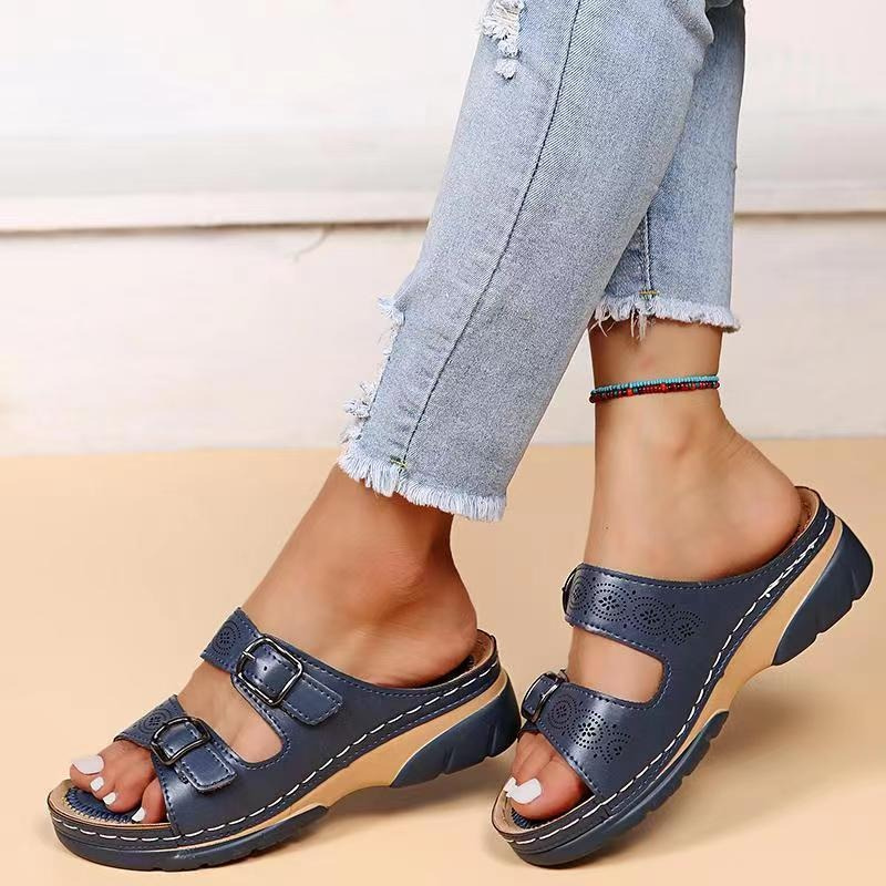 Sara - Orthopedic Leather Sandals