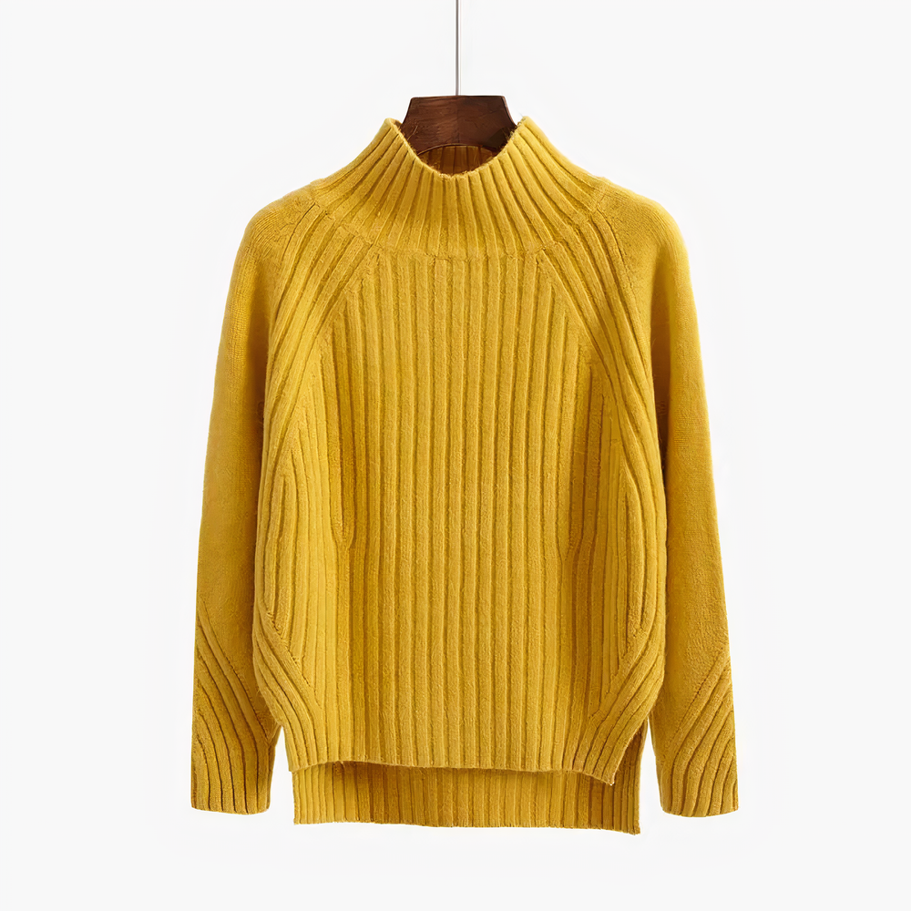 Milae - Knitted sweater with round neckline