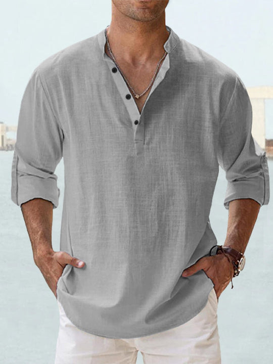 Lars - Linen shirt for men