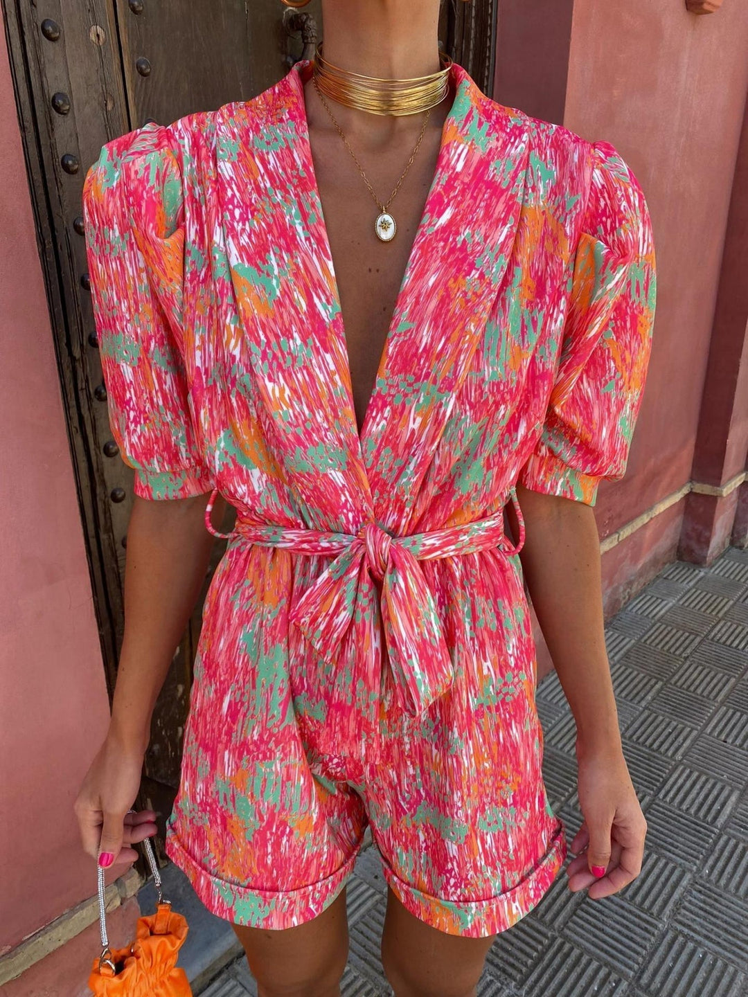 RIVER - Summer V-Neck Playsuit '24