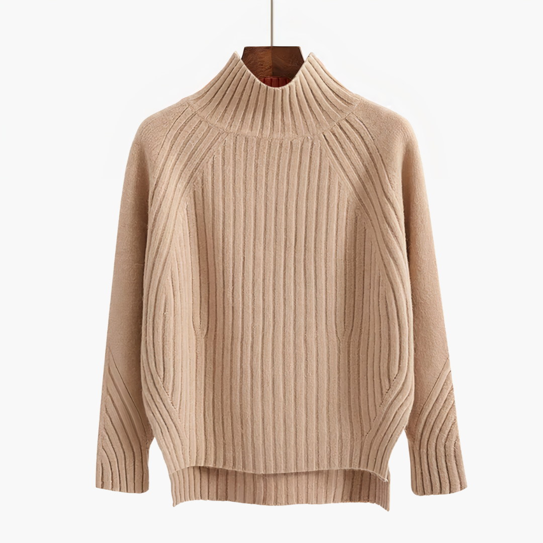 Milae - Knitted sweater with round neckline