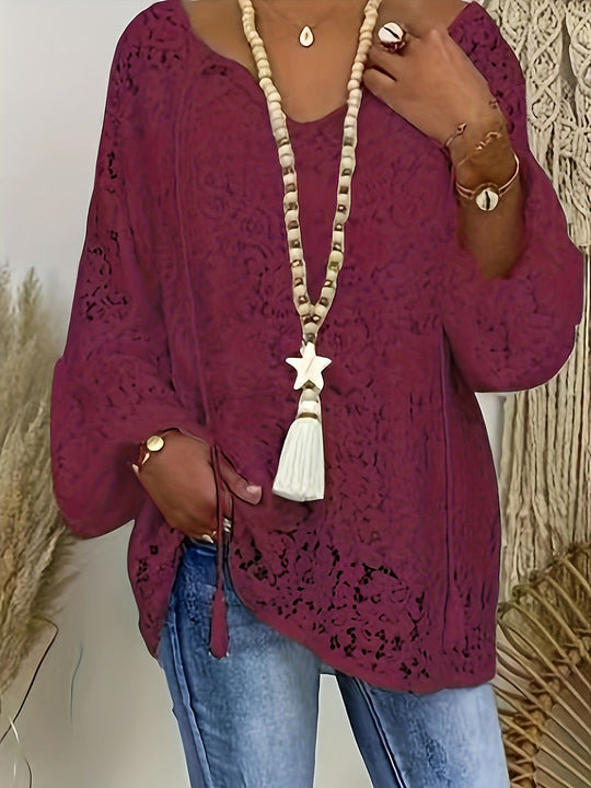 Sharni - Plus size boho blouse