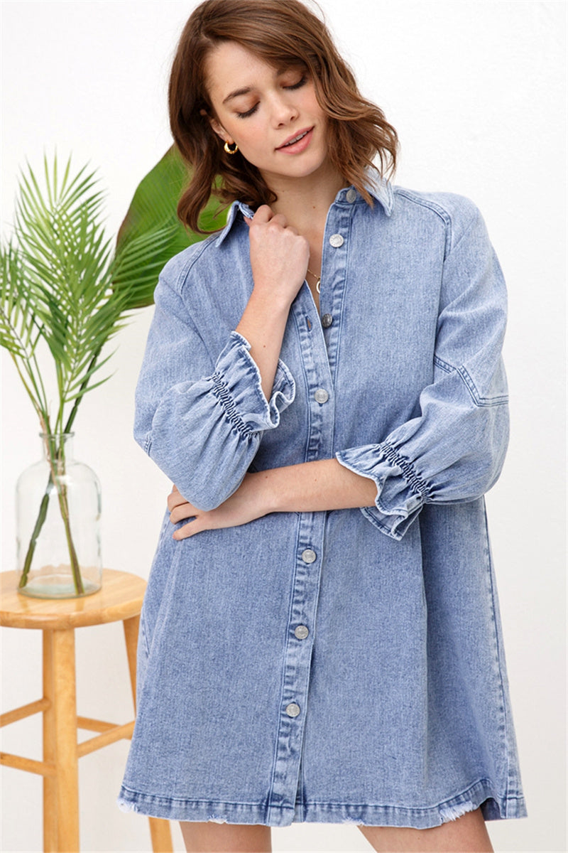 LINN - Denim Dress