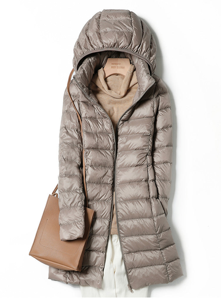 Florence™ - Long Ultralight Puff Down Jacket