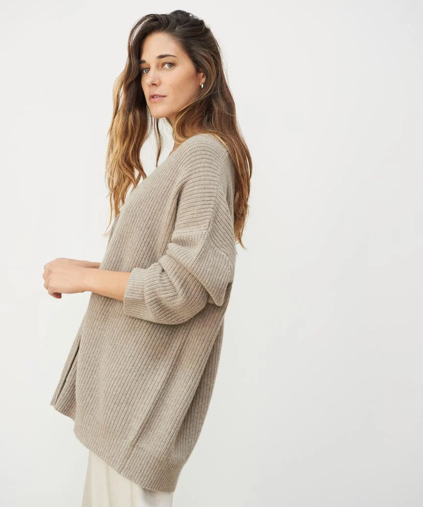 Eva - Stylish cashmere cardigan