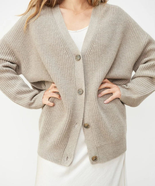 Eva - Stylish cashmere cardigan