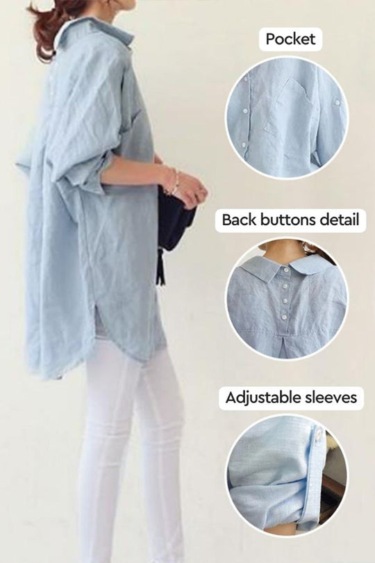 Carol - Oversized Linen Shirt