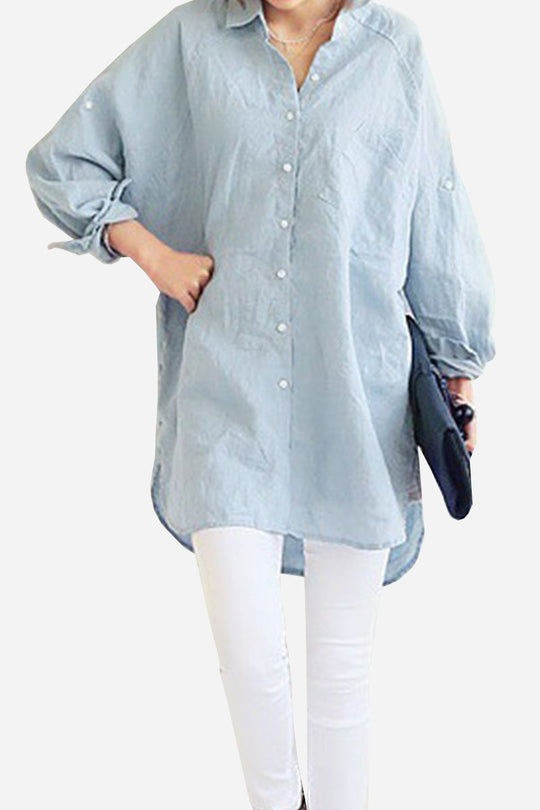 Carol - Oversized Linen Shirt