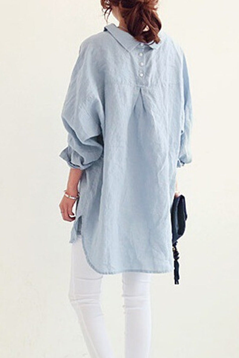 Carol - Oversized Linen Shirt