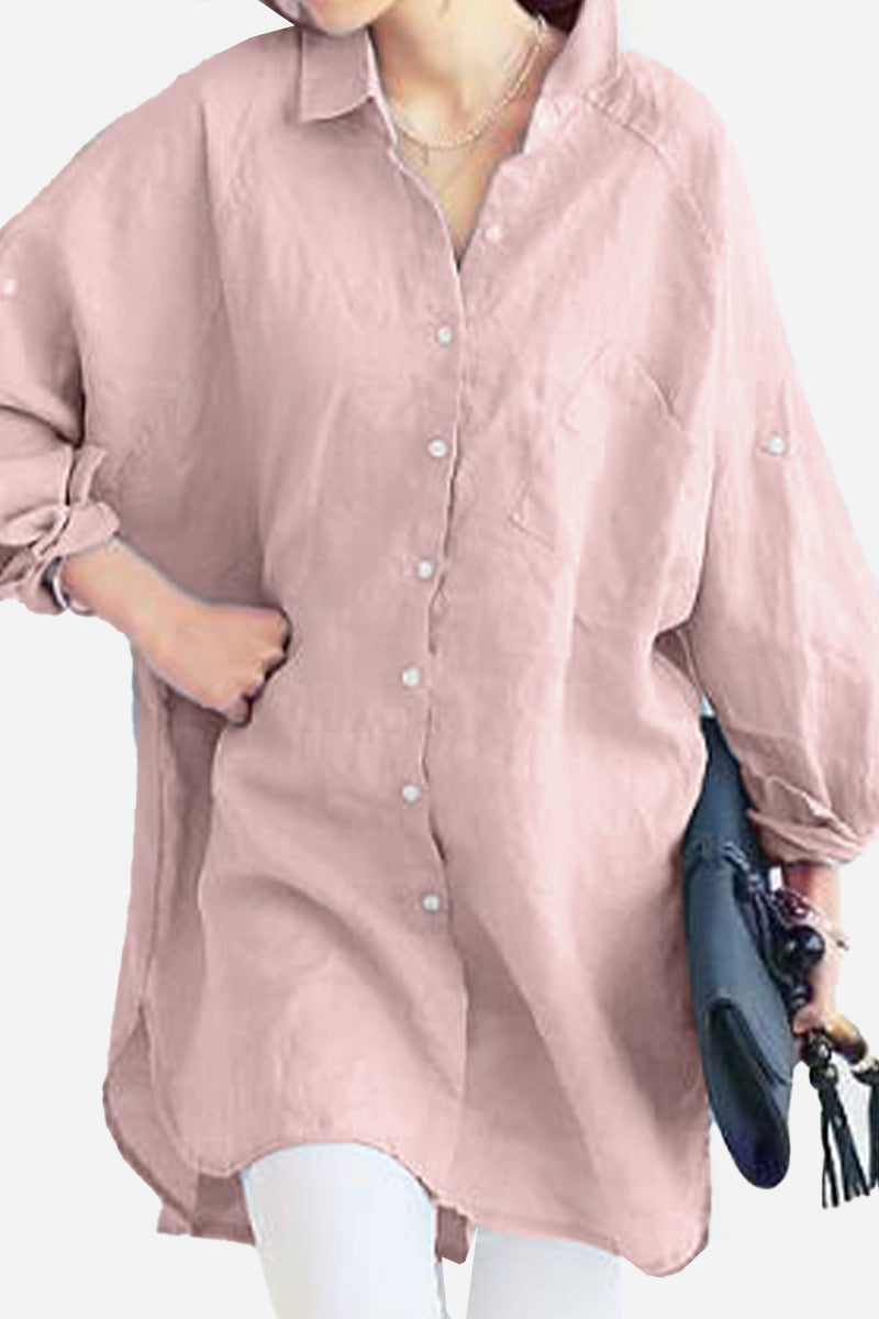 Carol - Oversized Linen Shirt