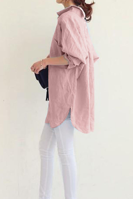 Carol - Oversized Linen Shirt