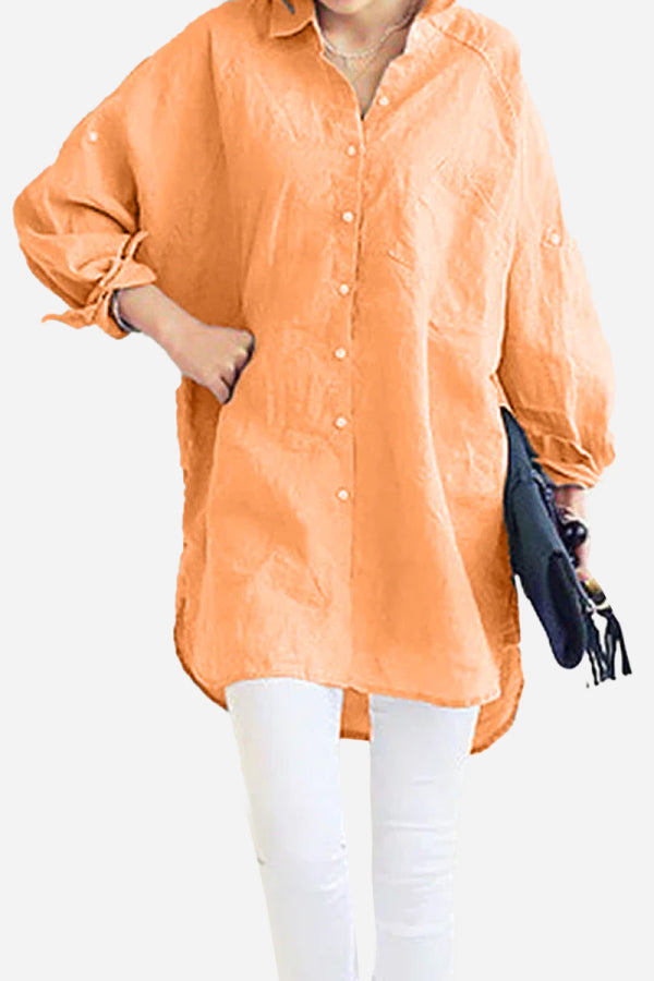 Carol - Oversized Linen Shirt