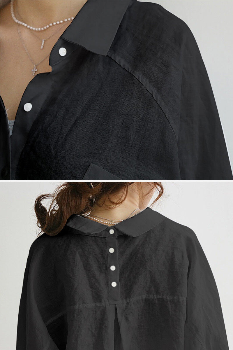 Carol - Oversized Linen Shirt