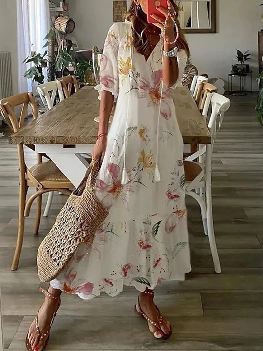 Audrey - Boho Maxi Dress