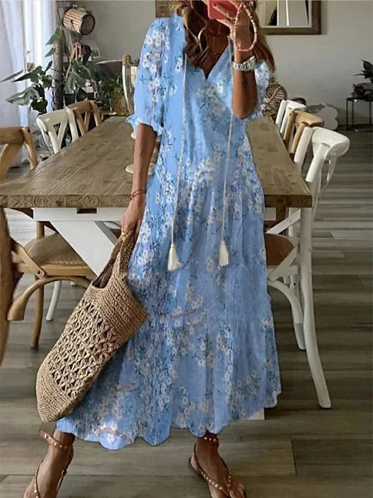 Audrey - Boho Maxi Dress