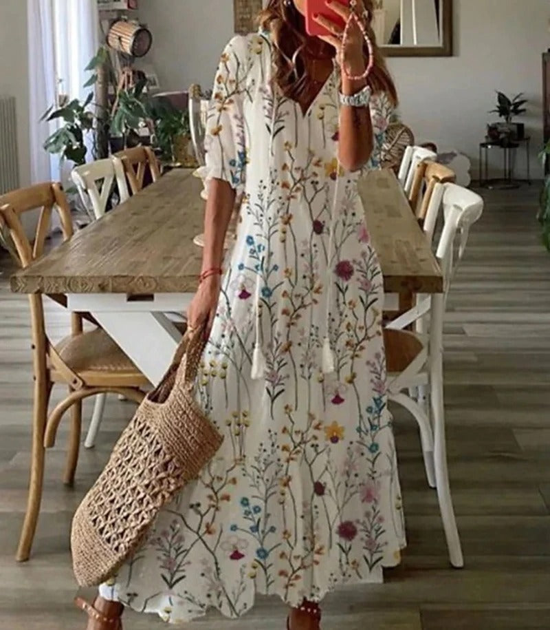 Audrey - Boho Maxi Dress