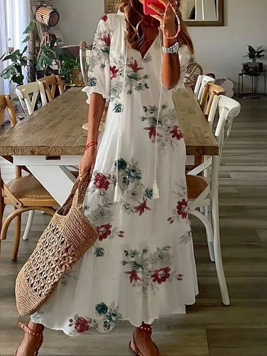 Audrey - Boho Maxi Dress